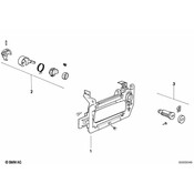 BMW Repair Kit Lock Cylinder Left - Genuine BMW 51218124293
