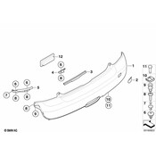 MINI Tow Eye Cap - Genuine MINI 51122755693