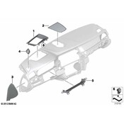 BMW Trim Centre Speaker (Dolomiti) - Genuine BMW 51459209780
