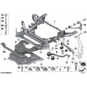 BMW Absorber For Stiffening Plate - Genuine BMW 31116854720