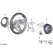 Mini Steering Wheel Trim - Genuine Mini 32306864894