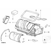 BMW Set Of Small Parts F Heater Adjust.Lever - Genuine BMW 64518398743