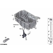 BMW Asa-Bolt (M8X106) - Genuine BMW 11138601312