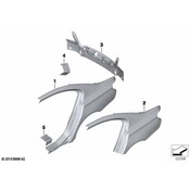 BMW Rocker Panel Reinforcement - Genuine BMW 41217308312