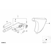 BMW Handbrake Lever Without Ring - Genuine BMW 34417894571