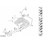 BMW Fuel Line - Genuine BMW 16117164349