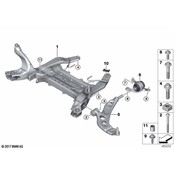 MINI Suspension Subframe Crossmember - Genuine MINI 31116869546