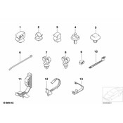 BMW Cable Holder - Genuine BMW 61138352970