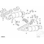 BMW Exhaust Manifold - Genuine BMW 18407575126