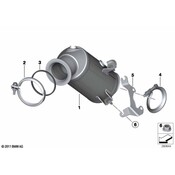 BMW Catalytic Converter - Genuine BMW 18328602882