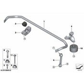 BMW Suspension Stabilizer Bar - Genuine BMW 33506865968
