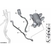 BMW Evaporative Emissions System Lines - Genuine BMW 16118485972