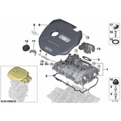 MINI Engine Cover - Genuine MINI 11128601635