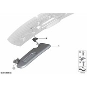 Mini Sun Visor - Genuine Mini 51167392364