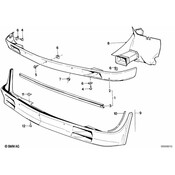 BMW Covering Right - Genuine BMW 51711916172
