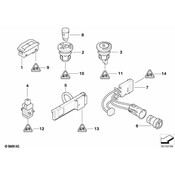 BMW 12 Volt Accessory Power Outlet - Genuine BMW 61346977682