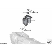 BMW Electric Fuel Pump - Genuine BMW 16117300463