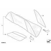 BMW Convertible Wind Deflector - Genuine BMW 54317037729