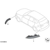 BMW Reflector Panel - Genuine BMW 63147437079