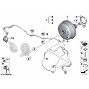 BMW Vacuum Pipe - Genuine BMW 11667601882