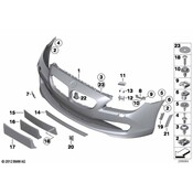 BMW Front Spoiler - Genuine BMW 51117279213