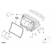 BMW Condensation Water Outlet Hose - Genuine BMW 64116906545