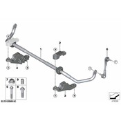 BMW Suspension Stabilizer Bar Bracket - Genuine BMW 31306861473