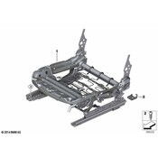 BMW Seat Adjuster - Genuine BMW 52107243526