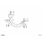 BMW Cross Member - Genuine BMW 24711128518