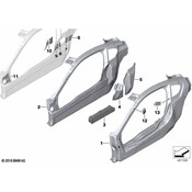 BMW Sound Absorber - Genuine BMW 41007305959