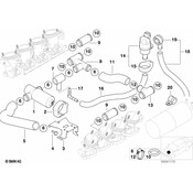 BMW Bracket - Genuine BMW 13411407791