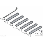 BMW Door Sill Plate - Genuine BMW 51478098365