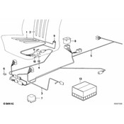 BMW Heating Element Seat - Genuine BMW 64111376034