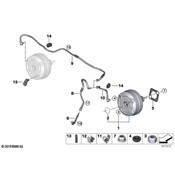 BMW Power Brake Booster - Genuine BMW 34336889795
