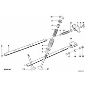 BMW Upper Spring Plate - Genuine BMW 11341713412