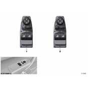 BMW Door Window Switch - Genuine BMW 61319362126
