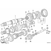 BMW Output Flange - Genuine BMW 23211224091