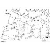 BMW Clip For Sheet Metal Nut (M5) - Genuine BMW 07147046382
