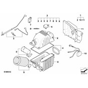 Mini Cooper Vacuum Pipe - Genuine Mini 13717558435