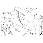 BMW Plaque Airbag (Grey) - Genuine BMW 51413403804
