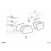 BMW Bulb Socket - Genuine BMW 63211392167