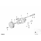 BMW Power Steering Pump Pulley - Genuine BMW 32421704636