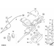 BMW Interlock Cable - Genuine BMW 32306781332