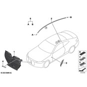 BMW Grille - Genuine BMW 51138081141