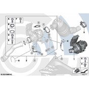 BMW Turbocharger Oil Line - Genuine BMW 11427808756