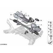 BMW Rack and Pinion Bracket - Genuine BMW 32106880051