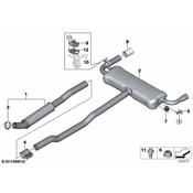 BMW Catalytic Converter - Genuine BMW 18308627221