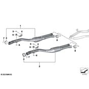 BMW Exhaust System Hanger - Genuine BMW 18308632096