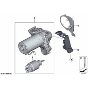 BMW Starter Solenoid Terminal Cover - Genuine BMW 12418573394