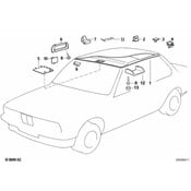 BMW Cap (SilverGrey) - Genuine BMW 51168186615